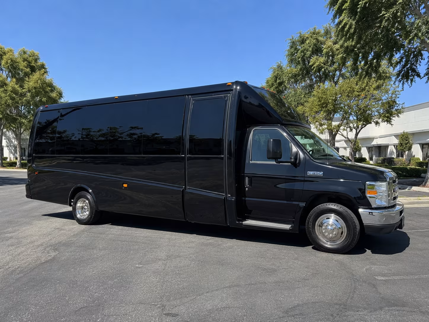 rialto corporate retreat shuttle bus rentals