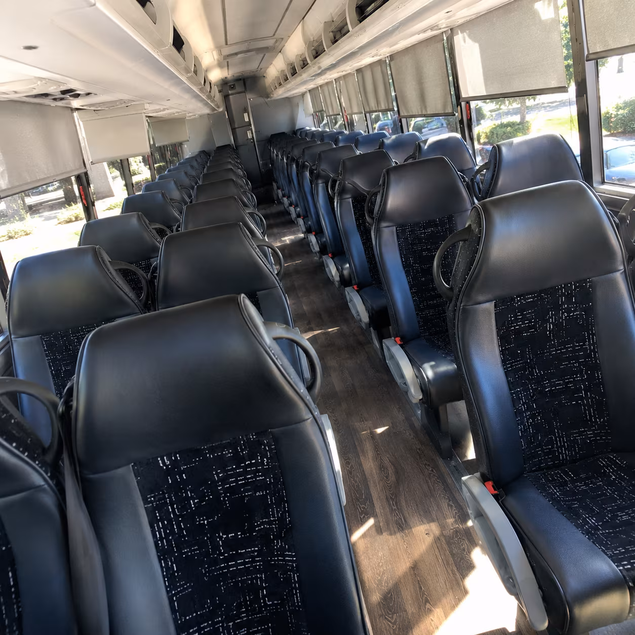 student athlete band and academic competition charter buses